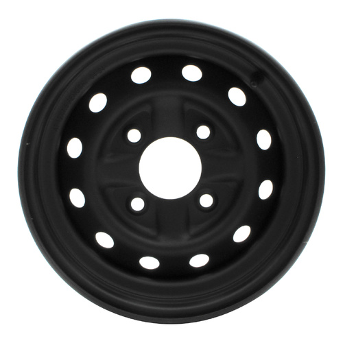 Whites ATV/UTV Steel Rim 12x7.5 CF-Moto Rear 4/110 +46.5 - Black