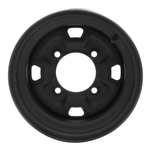 Whites ATV/UTV Steel Rim 12x7 Can-Am Front & Rear 4/137 +12.7 - Black