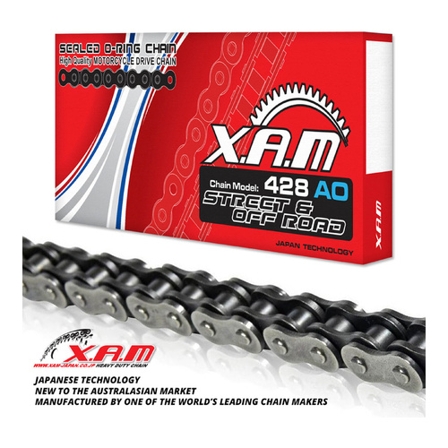 Xam 428AO O-Ring Chain with Clip Link