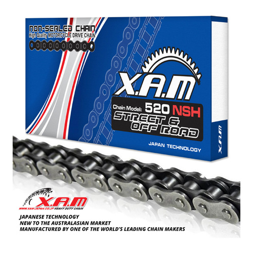 XAM 520NSH Non-Sealed Heavy Duty Chain with Clip Link