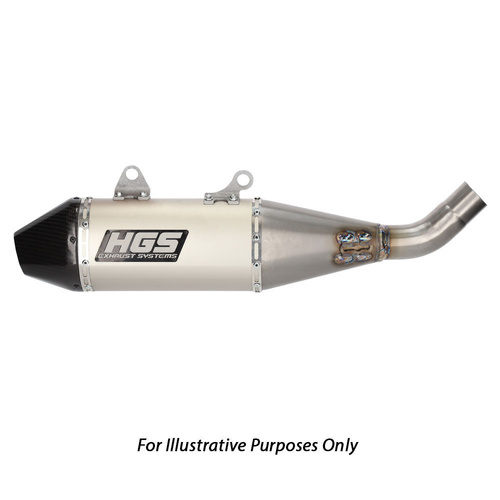 HGS Gas Gas 4 Stroke Titanium Carbon Silencer