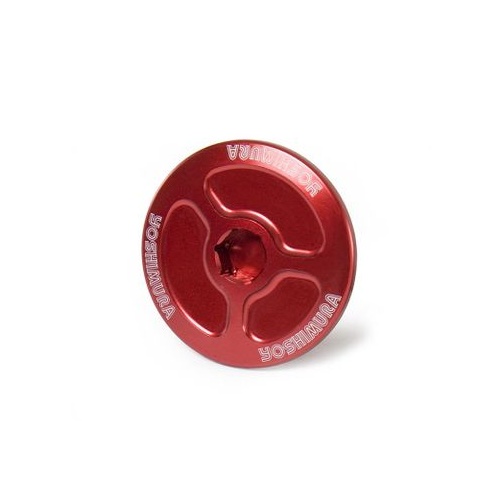 Yoshimura ENGINE PLUG (L) Y RED RMZ250 07-14