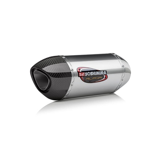 Yoshimura Suzuki GSX-R1000 12-16 Alpha Slip-On Exhaust (SS-SS-CF)