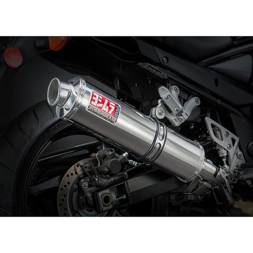 Yoshimura Suzuki GSF/GSX1250FA 07-16 RS-3 Slip-On Exhaust (SS-SS-AL)