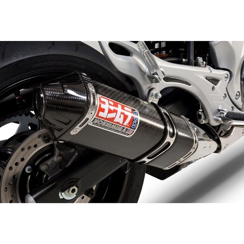 Yoshimura Suzuki Gladius SFV650 2013-15 TRC Slip-On Exhaust (SS-CF-CF)