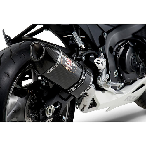 Yoshimura GSX-R600/750 11-24 Race R-77 Stainless Full Exhaust, w/ Carbon Fiber Muffler