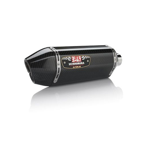Yoshimura GSX-R600/750 11-24 Race R-77D Stainless Full Exhaust, w/ Carbon Fiber Muffler