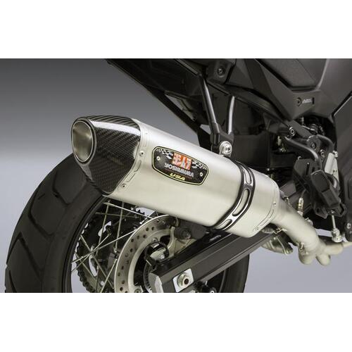 Yoshimura Suzuki V-Strom 650 17-22 Race R-77 3/4 Exhaust (SS-SS-CF)