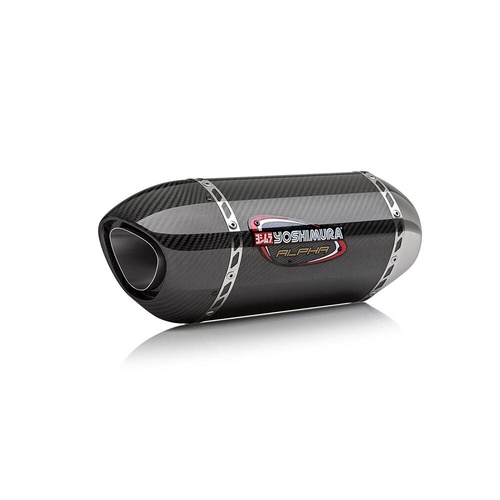 Yoshimura Suzuki GSX-S750/Z 15-16 Alpha Slip-On Exhaust (SS-CF-CF)