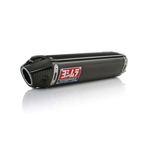Yoshimura CBR600RR 03-04 RS-5 Stainless Slip-On Exhaust, w/ Carbon Fiber Muffler