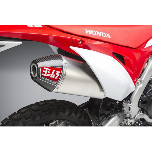 Yoshimura HONDA CRF450L/X 19-22 RACE RS-4 Stainless Full System, w/ Aluminium Muffler(International Models Only)