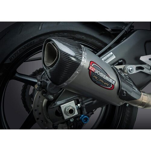Yoshimura Yamaha FZ-10 17/MT-10 18-20 Alpha T Slip-On Exhaust (SS-SS-CF)