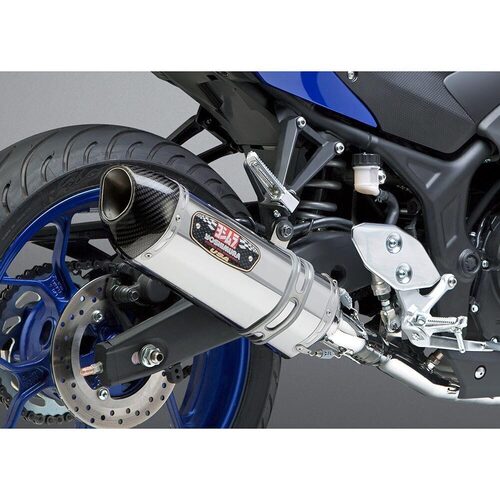 Yoshimura Yamaha YZR-R3 15-17 Race R-77 Full Exhaust (SS-SS-CF)