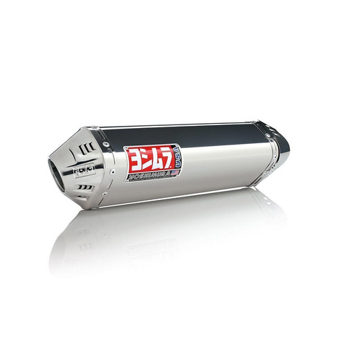 Yoshimura YZF-R6V 06-20 TRC Stainless Slip-On Exhaust, w/ Stainless Muffler