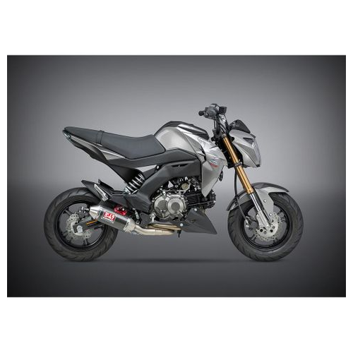 Yoshimura Z125 PRO (BR125) 17-24 Race RS-2 Stainless Full Exhaust, w/ Carbon Fiber Muffler
