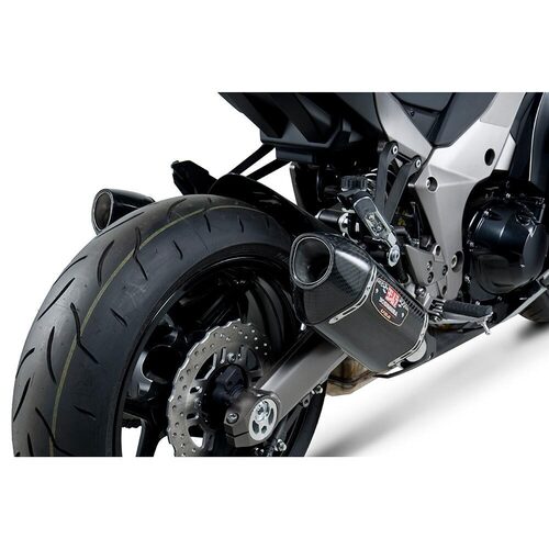 Yoshimura Kawasaki Ninja 1000 11-13 R-77 Slip-On Exhausts (SS-CF-CF)