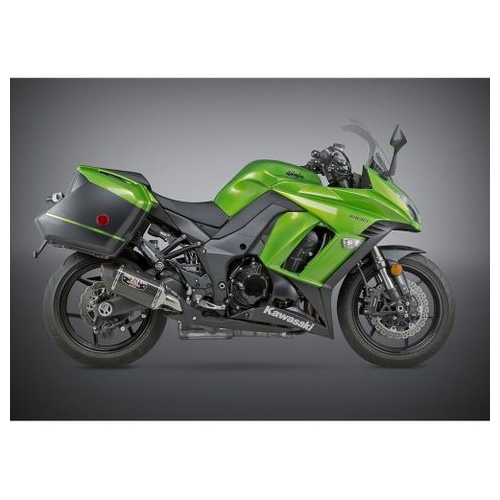 Yoshimura Kawasaki Ninja 1000 14-16 R-77 Slip-On Exhaust (SS-CF-CF D)