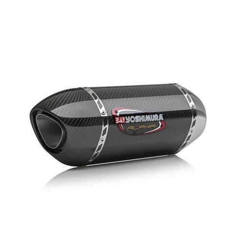 Yoshimura Kawasaki Versys 1000 Alpha Slip-On Exhaust (SS/CF/CF)