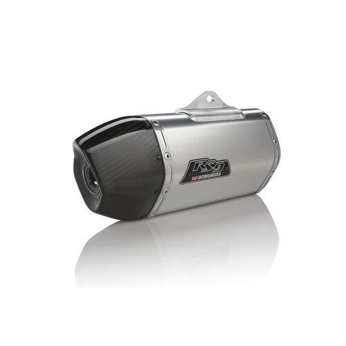 Yoshimura KTM RC390 15 Race RS-9 Stainless Slip-On Exhaust, w/ Aluminum Mufflers
