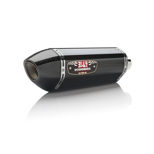 Yoshimura KTM 690 DUKE 2013-15 R-77 Slip-On Exhaust (SS-CF-CF)