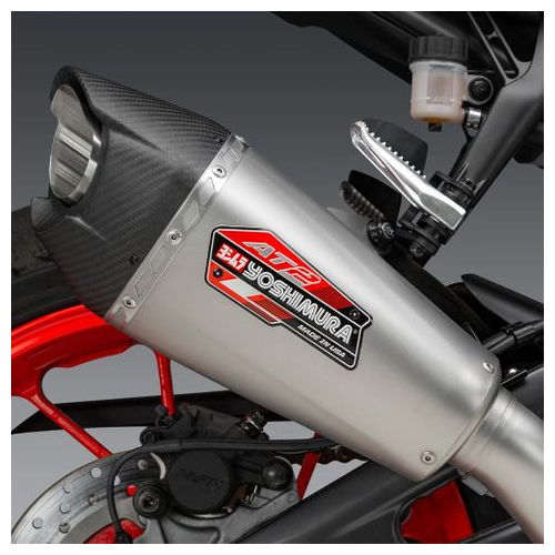 Yoshimura YZF-R7 22-25 Stainless High Mount Muffler Kit