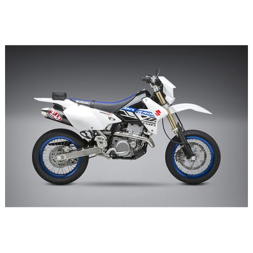 Yoshimura DR-Z400S/SM 00-24 RS-2 Stainless Full Exhaust, w/ Carbon Fiber Muffler