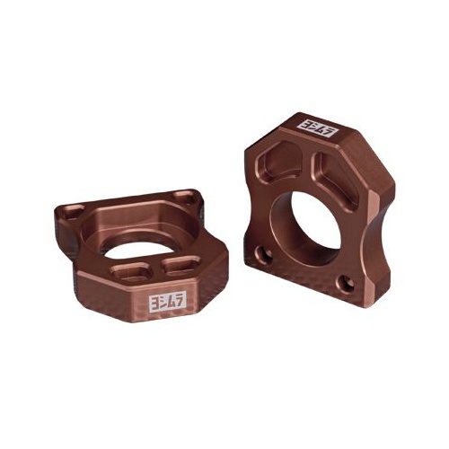 Yoshimura Axle Adjuster Block Kit Red Crf250R