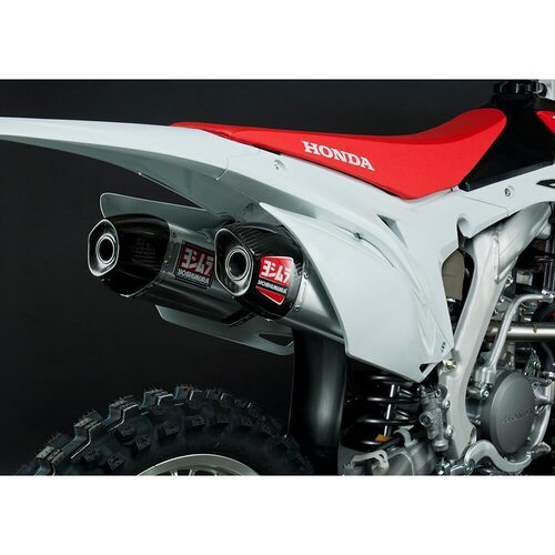 Yoshimura Honda CRF250R 14-17 RS-9 Dual Slip-On Exhausts (SS-AL-CF)