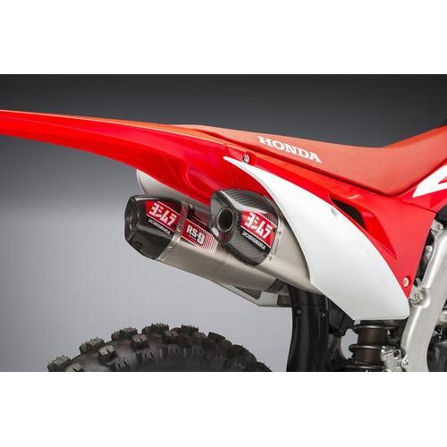 Yoshimura Honda CRF250R 18-19/RX RS-9T Slip-On Exhaust (SS-SS-CF)