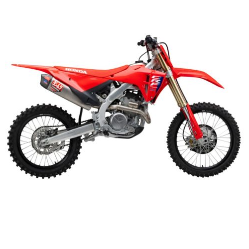 Yoshimura CRF250R/RX 2025 RS-12 Titanium Full Exhaust, w/ Titanium Muffler