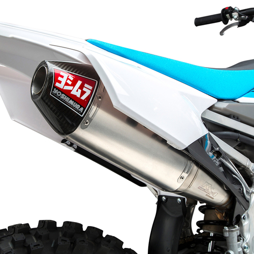 Yoshimura Yamaha YZ250F 14-18 RS-4 Full Exhaust (SS-AL-CF)