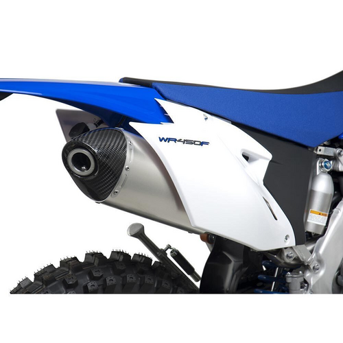Yoshimura WR450F 12-15 RS-4 Stainless Full Exhaust, w/ Aluminium Muffler