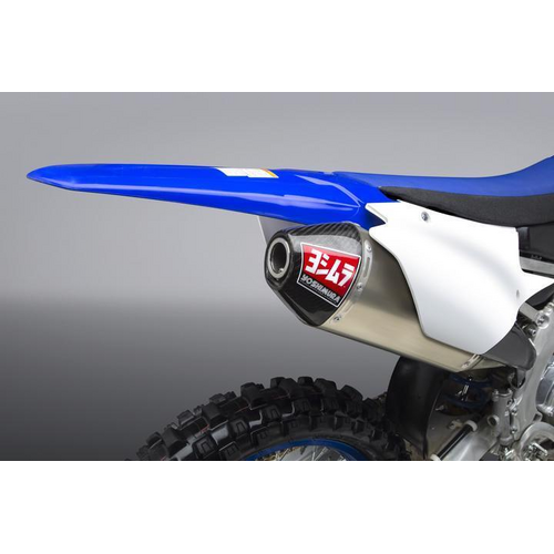 Yoshimura YZ450F 18-19 / WR450F 19-20 / YZ450FX 19 RS-4 Titanium Full Exhaust, w/ Titanium Muffler