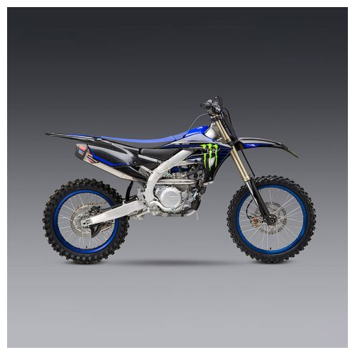 Yoshimura YZ450F 20-22 RS-12 Stainless Full Exhaust, w/ Aluminium Muffler