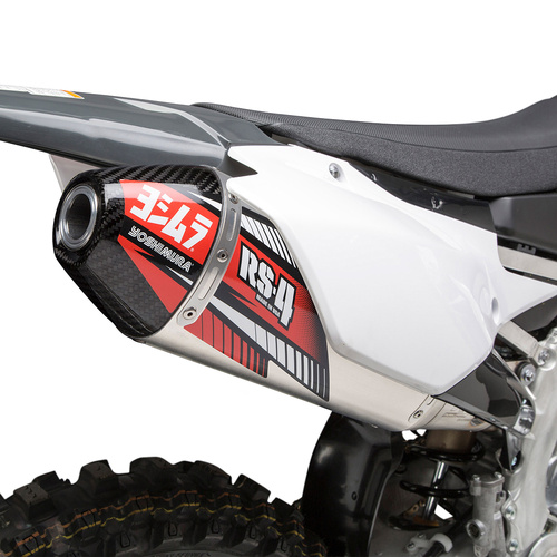 Yoshimura Yamaha YZ450F 18-21 RS-4 Slip-On Exhaust (SS-AL-CF)