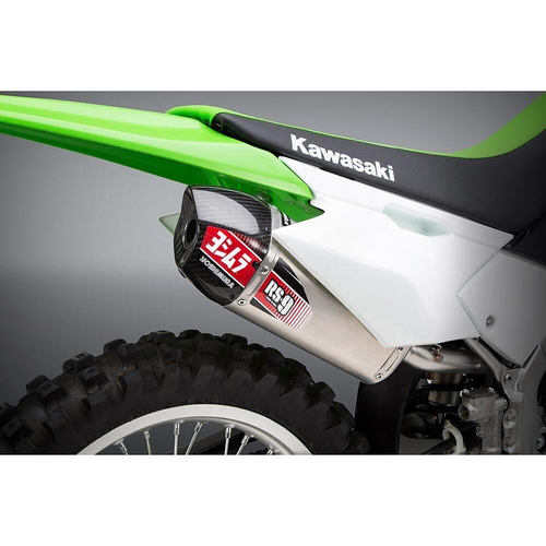 Yoshimura KLX140/L/G/R/RL/RF 11-24 RS-9 Stainless Full Exhaust, w/ Aluminium Muffler