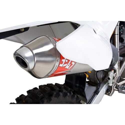 Yoshimura BMW G450X 08-10 RS2 Slip-On Titanium Exhaust, w/ Titanium Muffler