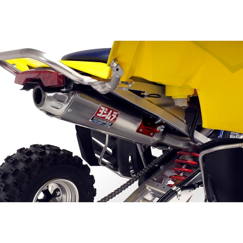 Yoshimura LT-R450 06-10 RS-5 Stainless Full Exhaust, w/ Aluminium Muffler