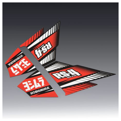 Yoshimura RS-4 Four Piece Replacement Decal Set