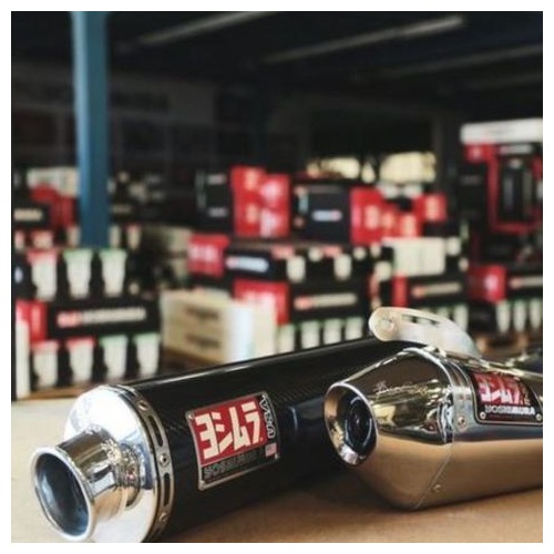 R77 STAINLESS STEEL MUFFLER CF TIP 12