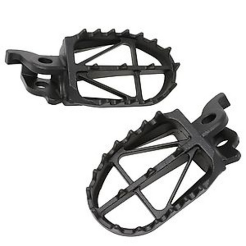 ZETA FOOTPEGS WIDE | YAM TT-R 125L WE '05- | 50mm CrMo BLACK