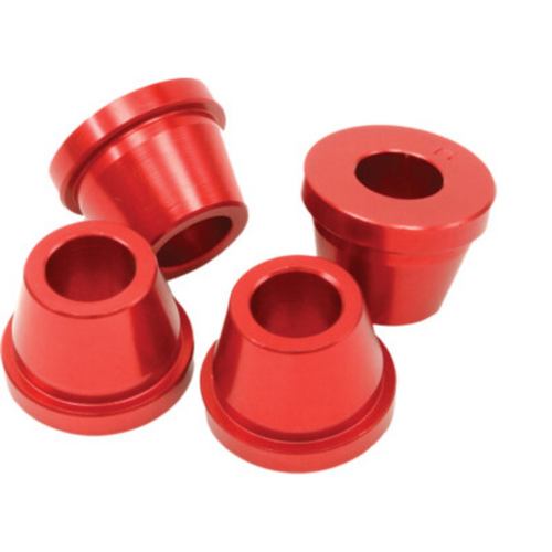 ZETA BAR MOUNT RUBBER KILLER | KX, KX250F'04-, KX450F-'11 | RED 4 PCS