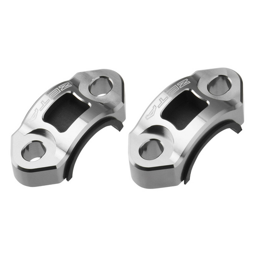 ZETA PERCH CLAMP SET - ROTATING | UNIVERSAL - BRAKE & CLUTCH SET | Ti Colour