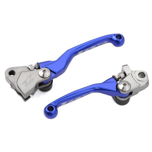 ZETA LEVER SET PIVOT | KX250F'13-,450F'13-18 | FORGED | BLUE