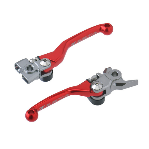 ZETA LEVER SET PIVOT | Brembo GG '21-23, HQV, KTM '14-, TRI | FORGED | RED