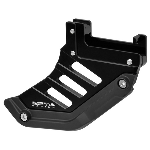 ZETA REAR DISC GUARD ALLOY + POLY BUMPER | GG '21-, HQV '14-, KTM '23-, STARK | BLACK.