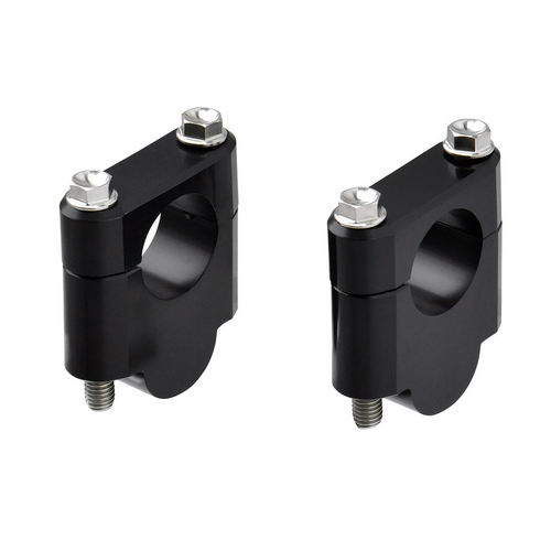 ZETA BAR CLAMP KIT RISE | TAPER BARS | H:30mm | Black