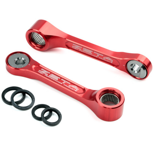 ZETA LINKAGE LOWERING KIT | CRF250R/450R' 25- | -30mm RED
