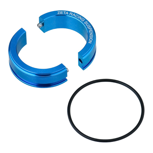 Zeta Rear Suspension Lowering Kit - KYB / WP 46F -40mm - Honda Blue