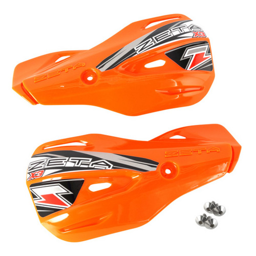 ZETA HANDGUARD SHIELDS ONLY | X3 PROTECTORS | ORANGE